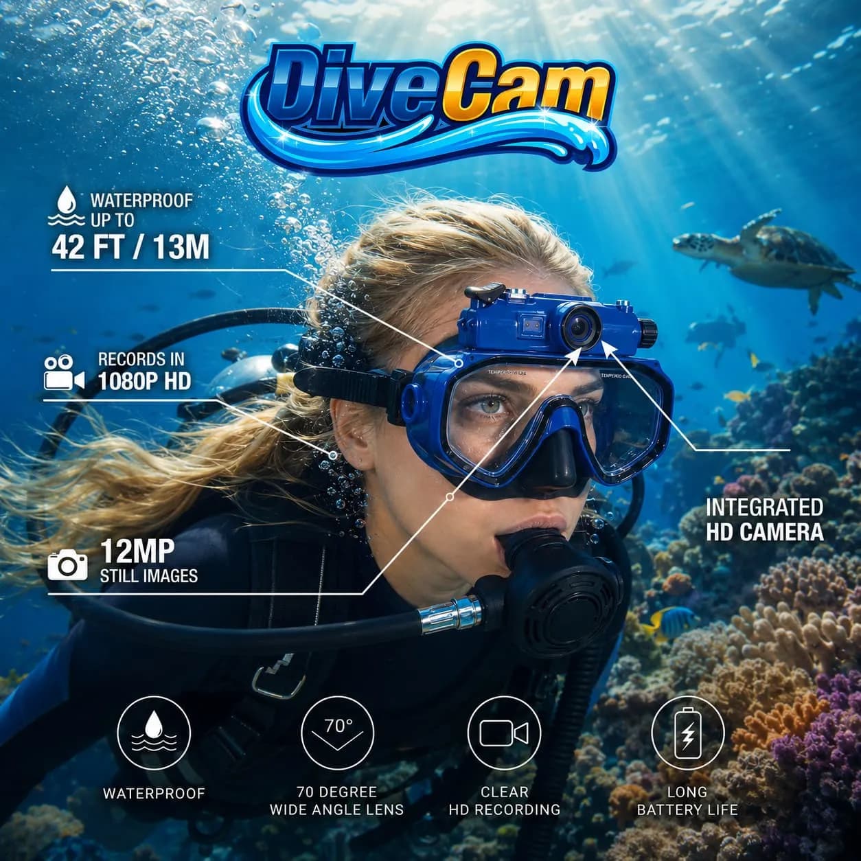 Diving with DiveCam